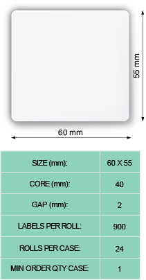 25-SMDC201 - Blank (60 mm x 55 mm)