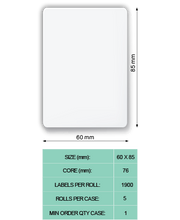 Load image into Gallery viewer, 25-AWDC103 - Blank (60 mm x 85 mm)
