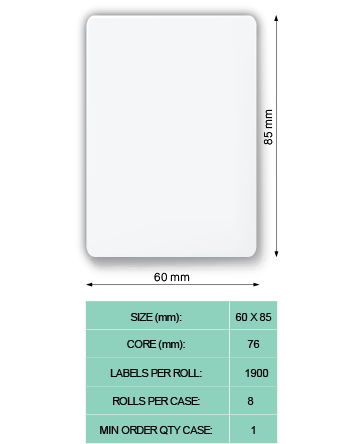 25-AWDC103 - Blank (60 mm x 85 mm)